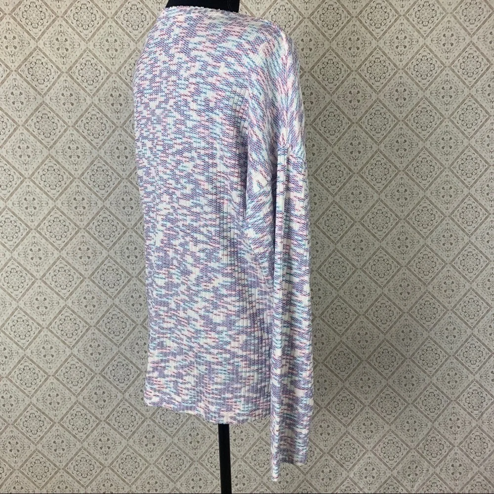 Stay Cozy and Stylish Code x Mode Space Dye Knit Lounge Top (NWT)